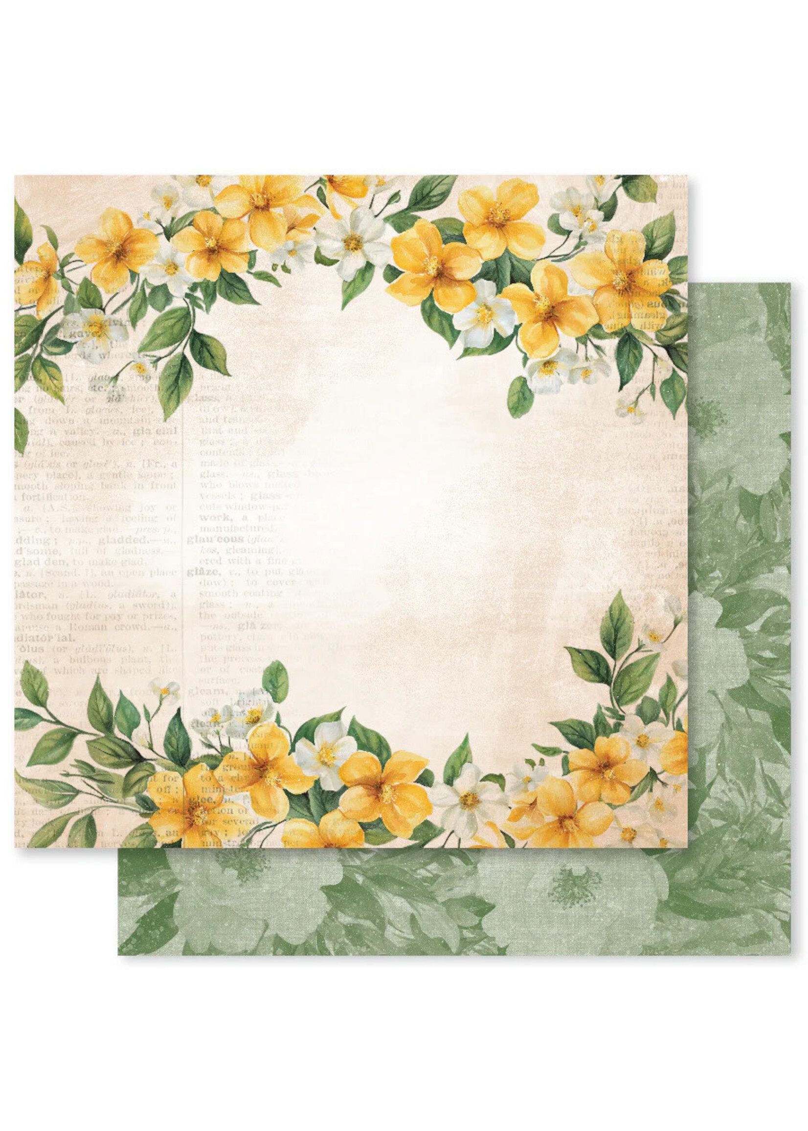 Paper Rose Paper Rose 12x12 Bees & Butterflies, B