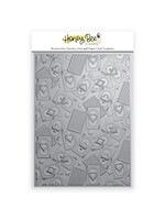 Honey Bee Stamps HB 3D Embossing Folder, Aces