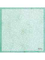 Mintay 12x12 Decorative Vellum, Handwriting