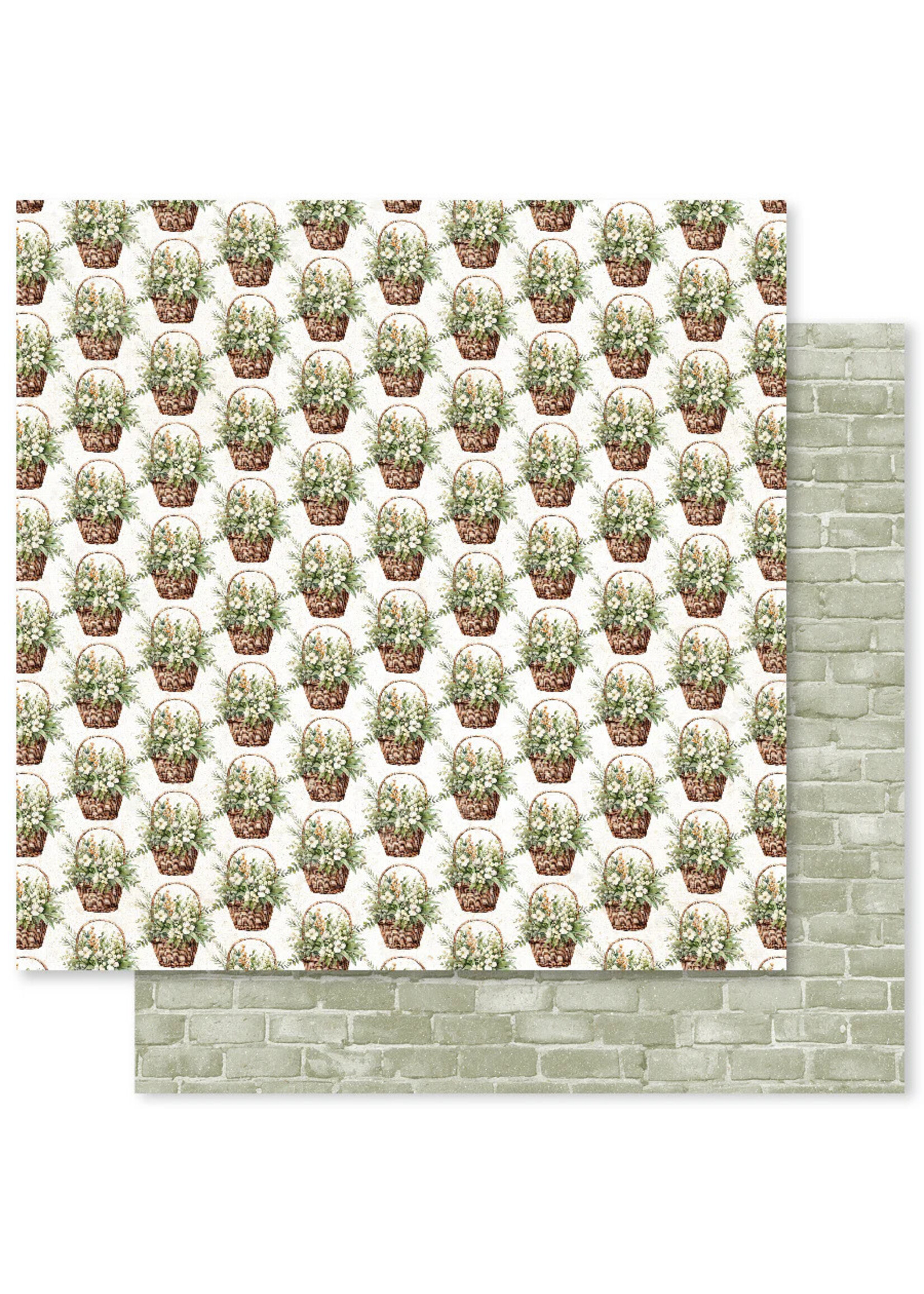 Paper Rose 12x12 Easter Village, Basics A