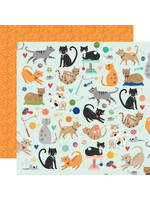 Simple Stories Simple Stories 12x12 Fur Baby Cat, Here Kitty Kitty