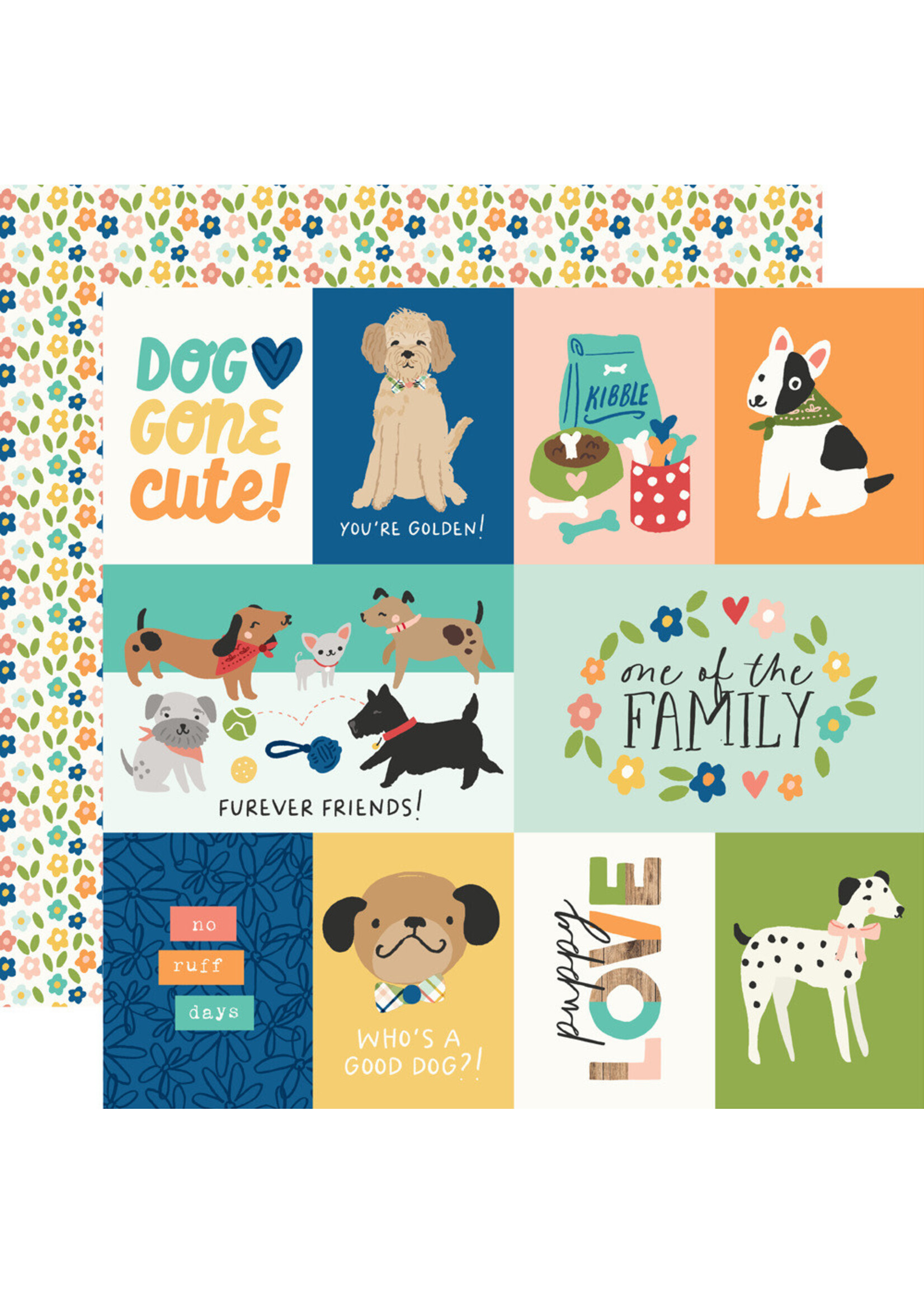 Simple Stories 12x12 Fur Baby Dog, Elements 2
