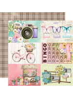Simple Stories 12x12 Simple Vintage Flower Shoppe, 4x6 Elements