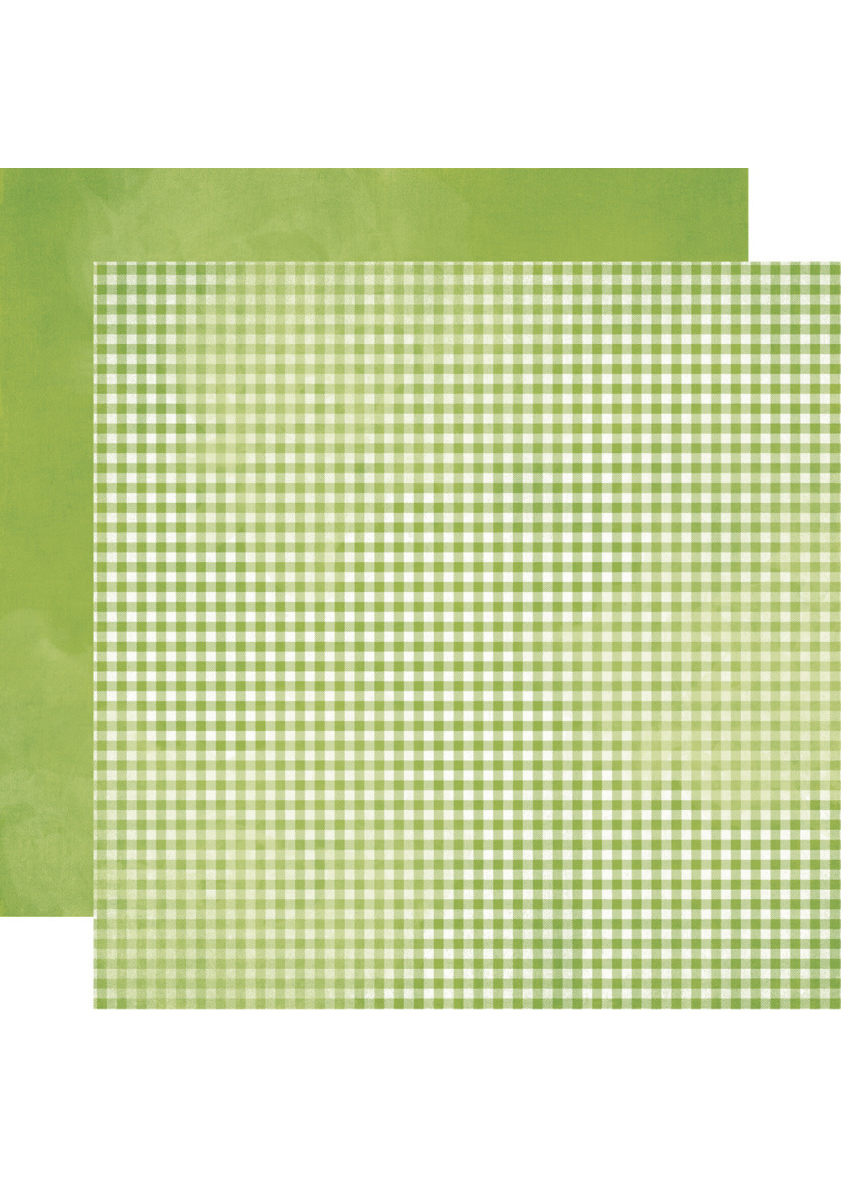 Simple Stories Simple Stories 12x12 Simple Vintage Flower Shoppe, Clover Gingham