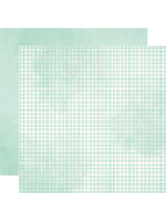 Simple Stories Simple Stories 12x12 Simple Vintage Flower Shoppe, Hydrangea Gingham