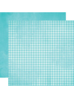 Simple Stories Simple Stories 12x12 Simple Vintage Flower Shoppe, Iris Gingham