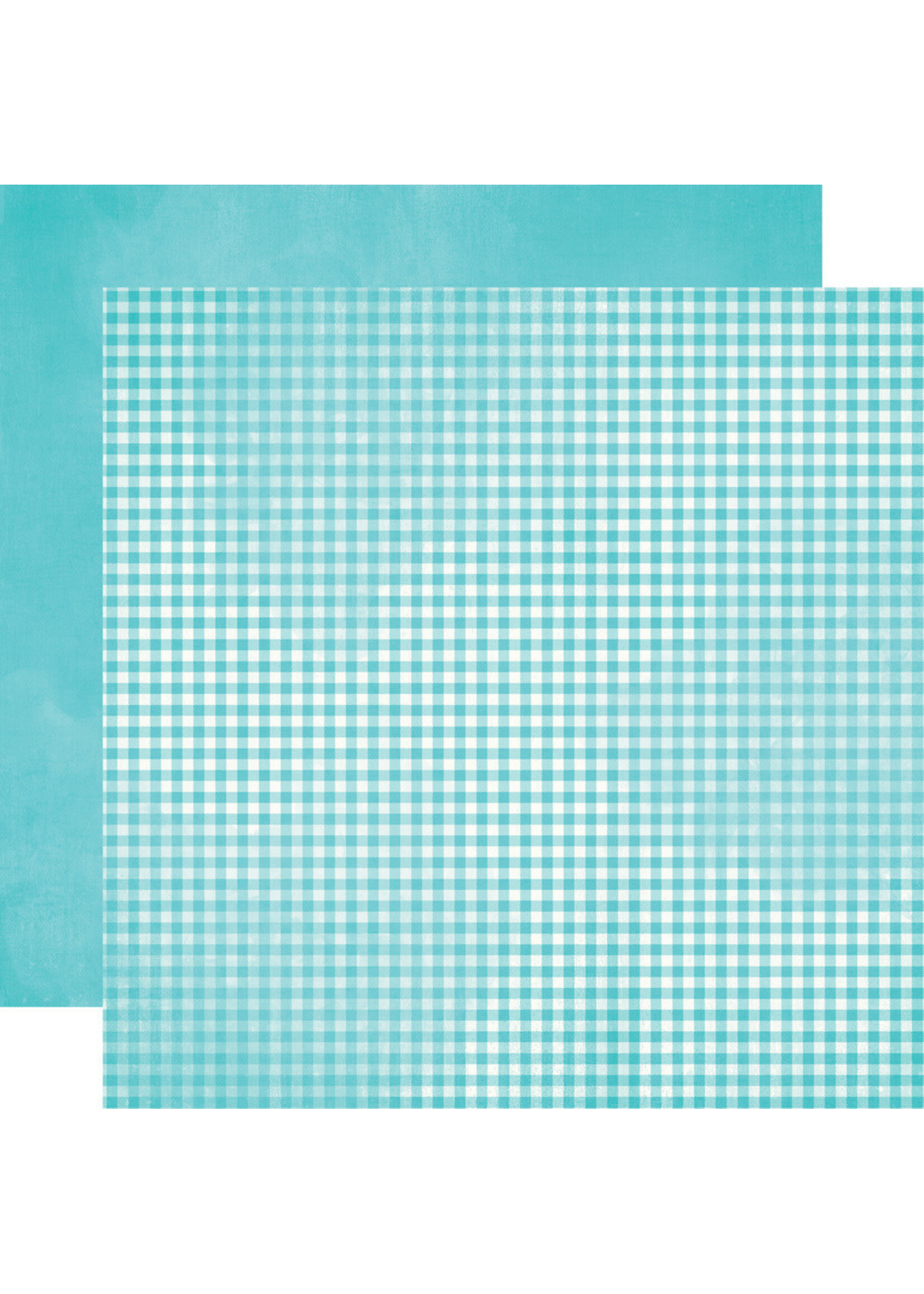 Simple Stories Simple Stories 12x12 Simple Vintage Flower Shoppe, Iris Gingham