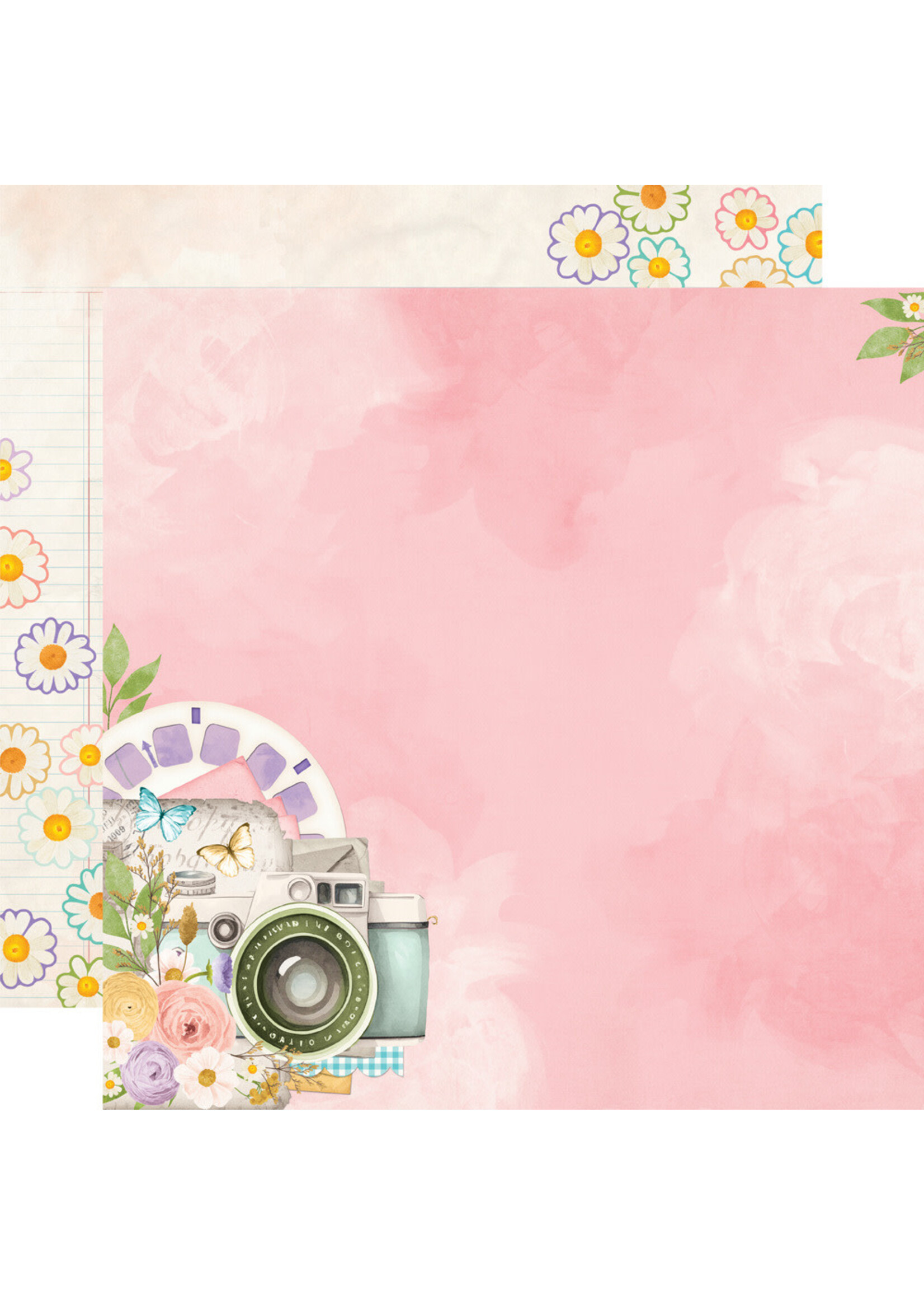 Simple Stories 12x12 Simple Vintage Flower Shoppe, Memories