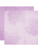 Simple Stories 12x12 Simple Vintage Flower Shoppe, Wisteria Gingham