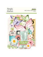 Simple Stories Big Bits & Pieces, Simple Vintage Flower Shoppe