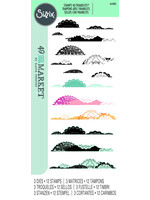 Sizzix 49 & Market Stamps w/Framelits, Doily Edgers