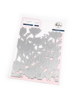Pink Fresh Studio PFS Die/Stencil Bundle, Floral Fields