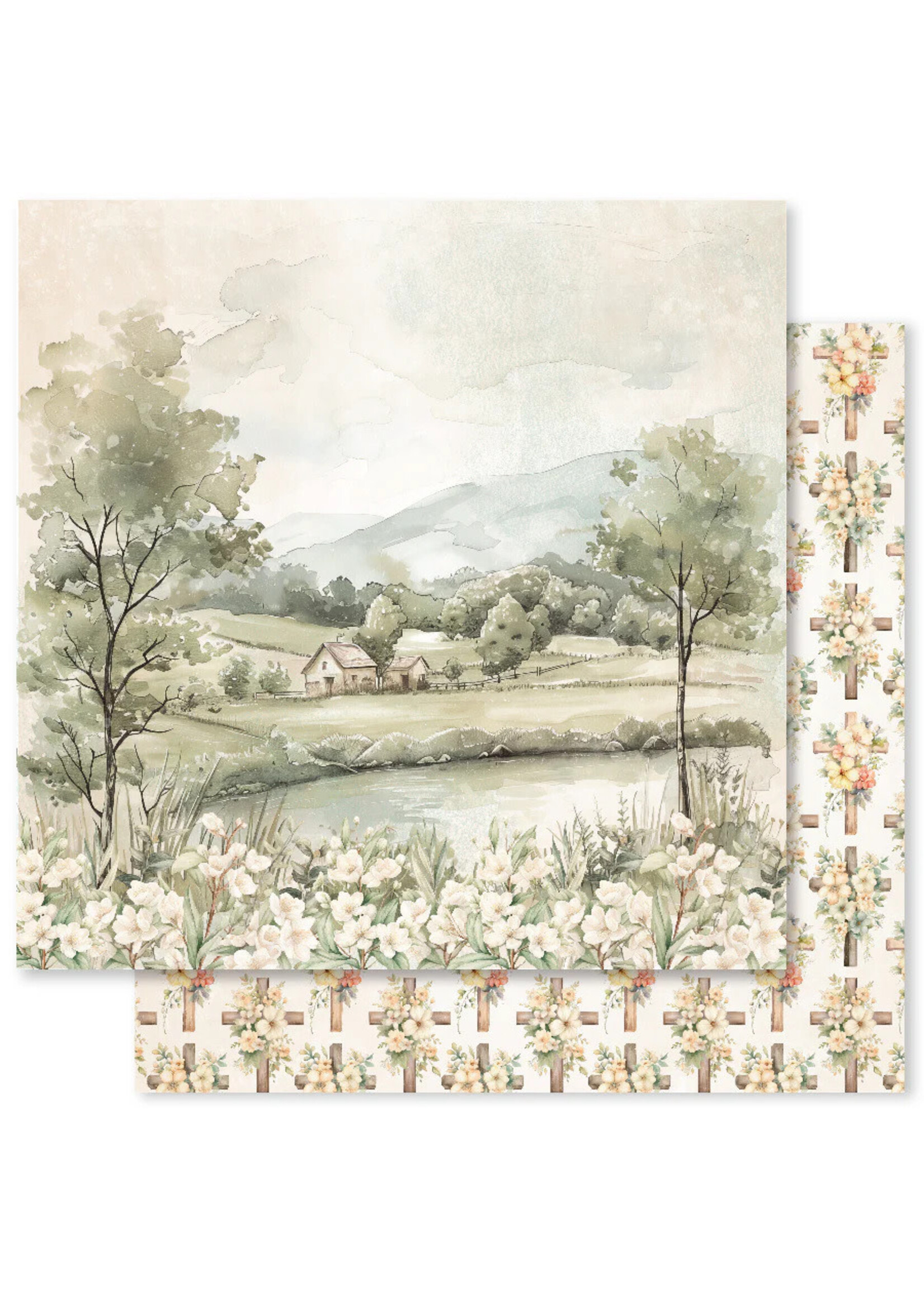 Paper Rose 12x12 Easter Memories, D