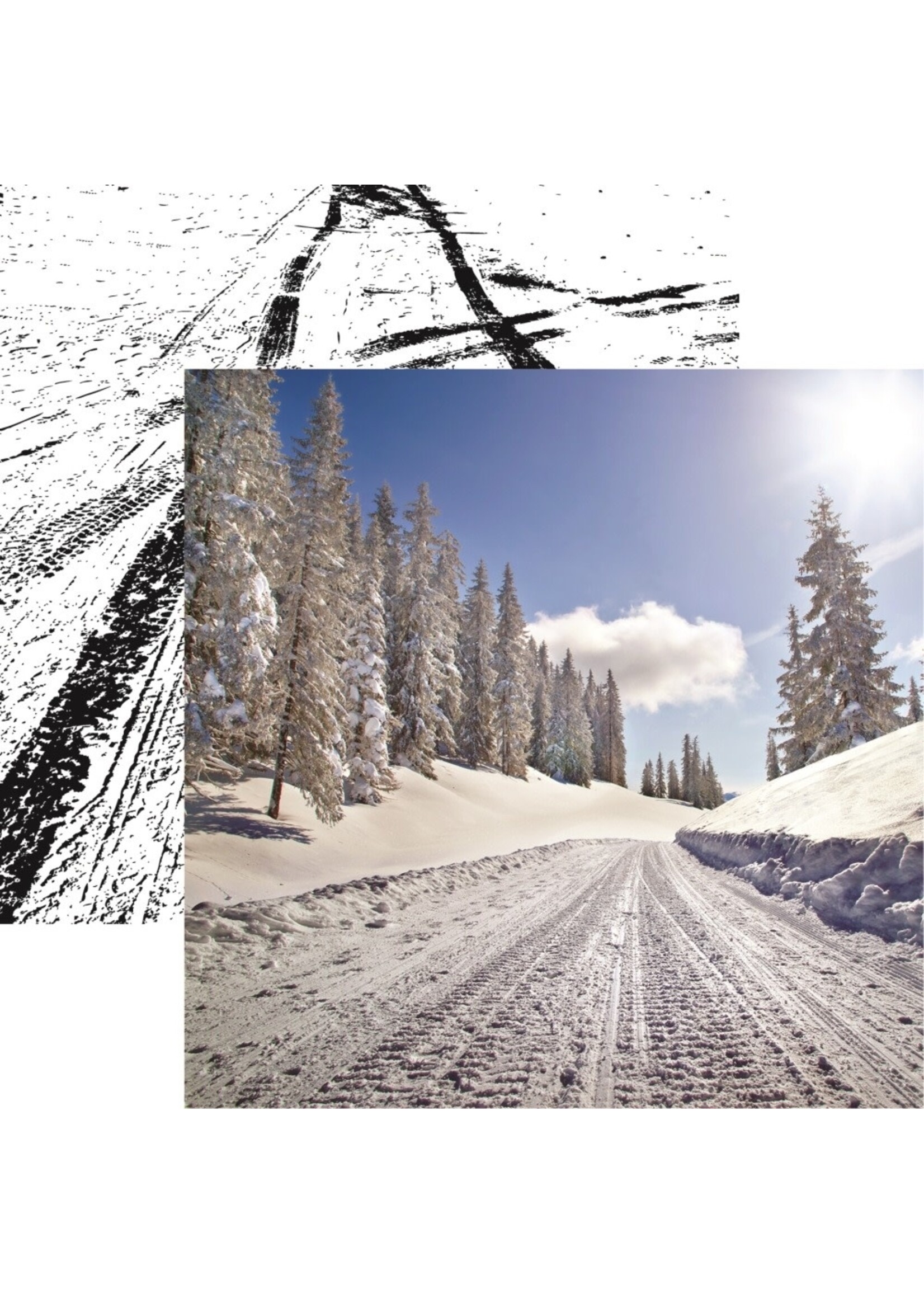 Reminisce Reminisce 12X12 Off Road Adventure, Winter Trails