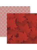 Reminisce Reminisce 12X12 The Great North , Maple Leaf Motif