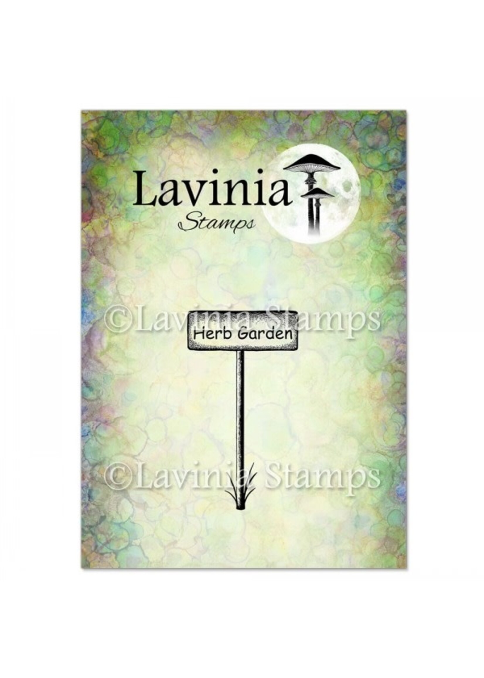 Lavinia Lavinia Stamp, LAV941 Herb Garden Sign