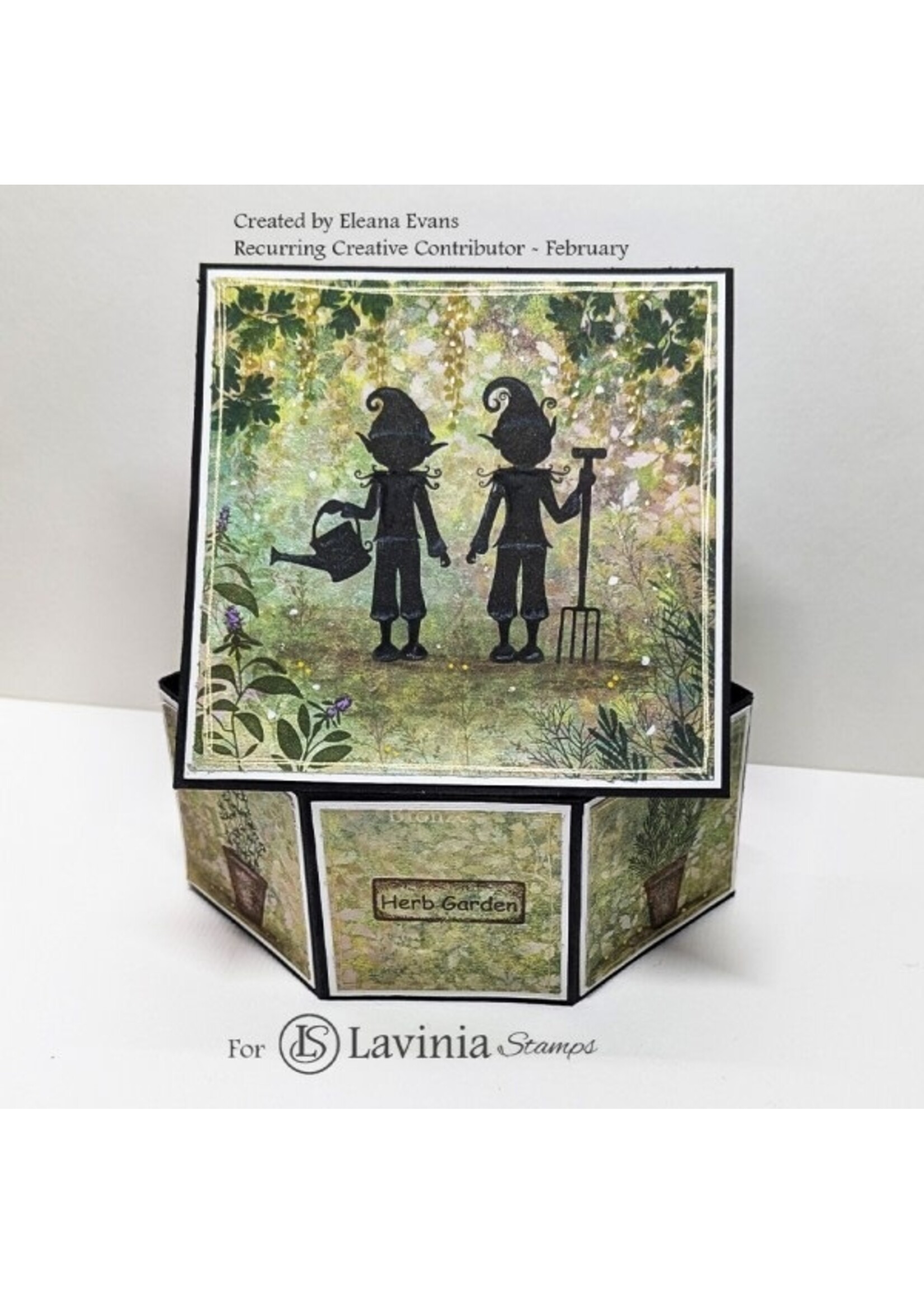 Lavinia Lavinia Stamp, LAV942 Herbalum Baz