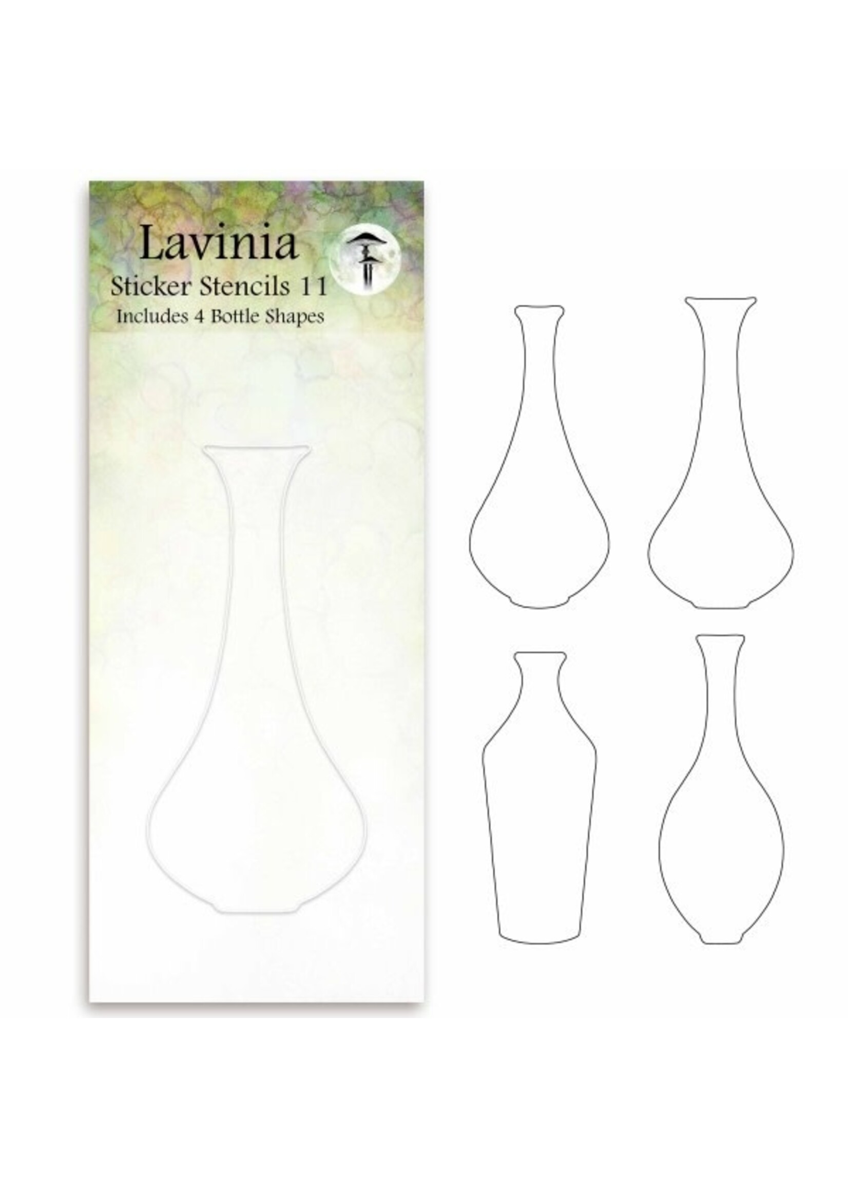 Lavinia Lavinia Stickers Stencils 11, Small/Tall Bottle Collection