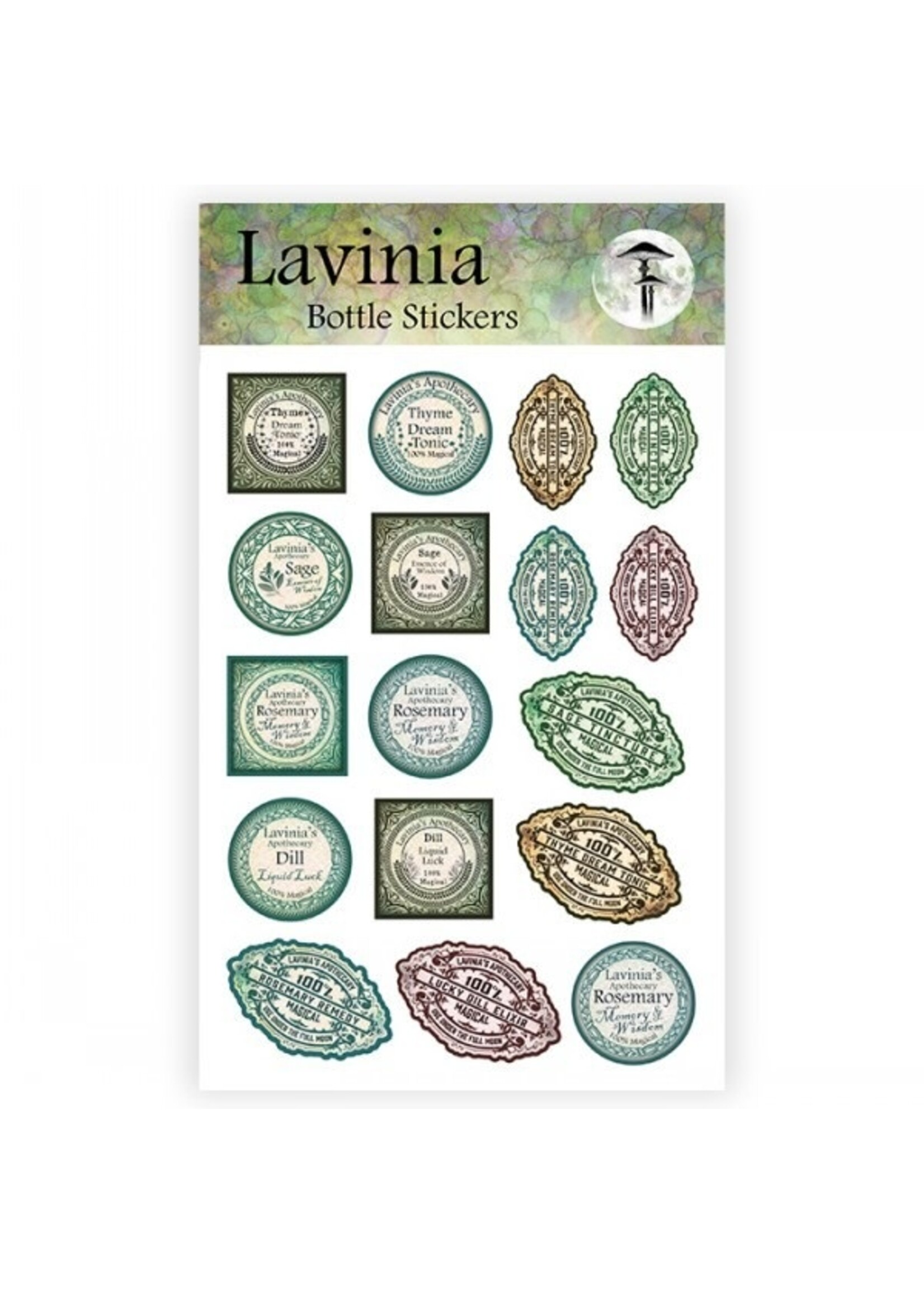 Lavinia Lavinia  Stickers, Bottle/Vintage