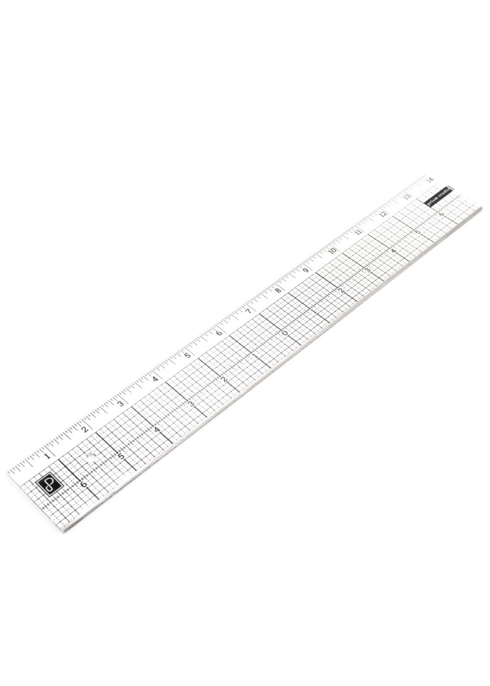 Prism Studio Prism Zero Centre Design Ruler, 14" x 2"