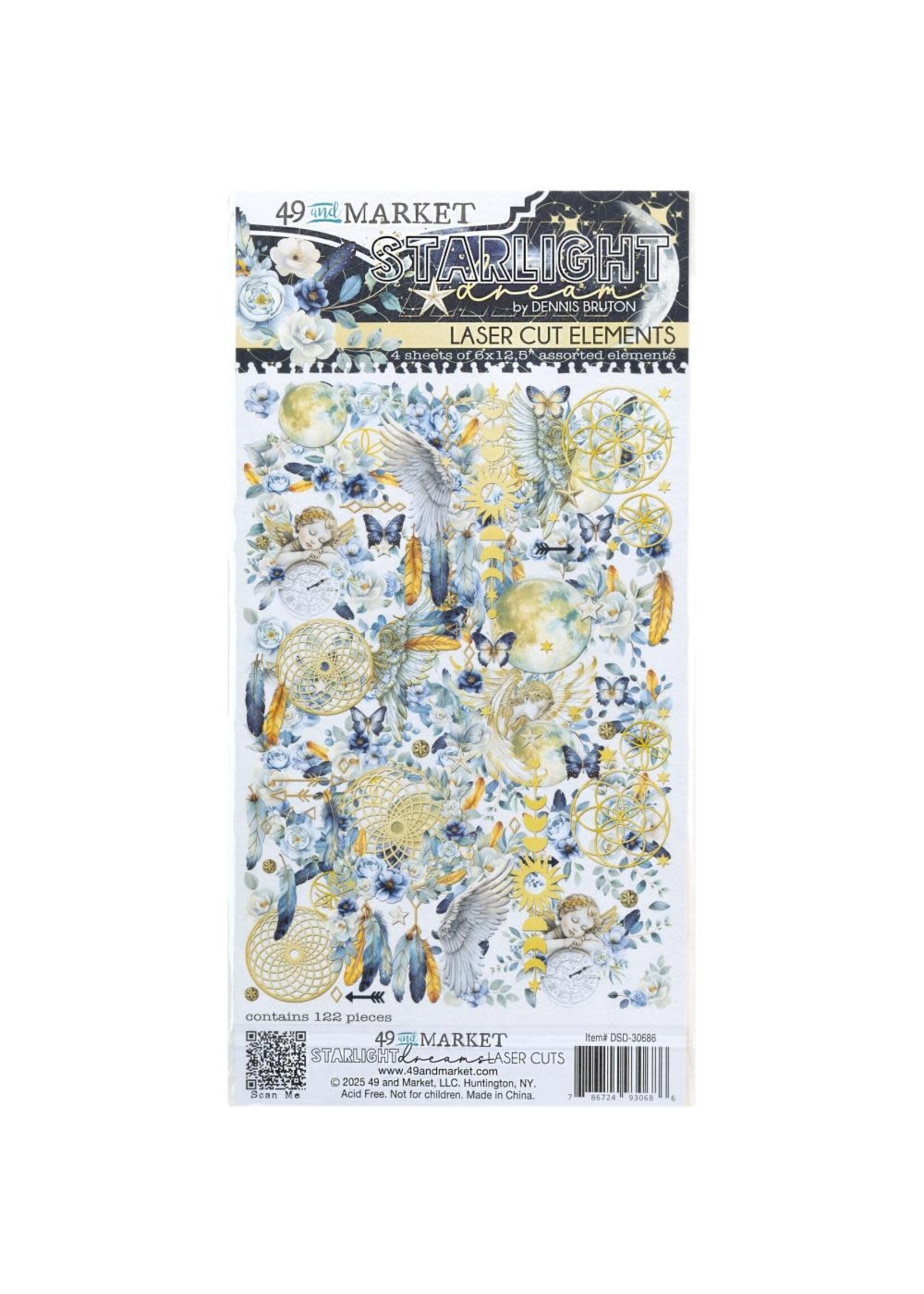 49 & Market Laser Cut Elements, Starlight Dreams