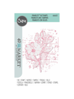Sizzix 49 & Market Framelit w/Stamp, Floral Mix Cluster