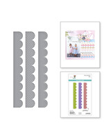 Spellbinders Spellbinders Die, Stitch & Dots Scallop Borders