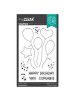 Hero  Arts Stamp/Stencil Bundle, Balloons