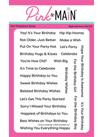 Pink & Main PAM Stamp, Time to Celebrate