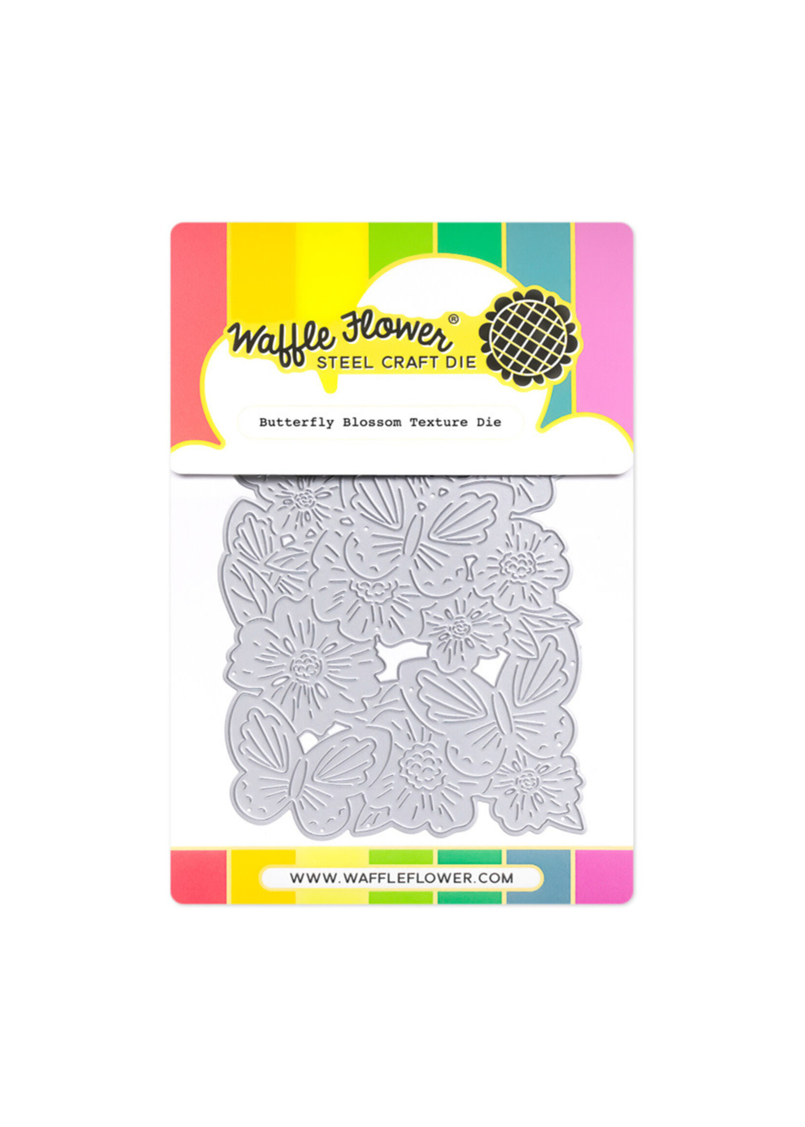 Waffle Flower WF Die/Stencil Bundle, Butterfly Blossom