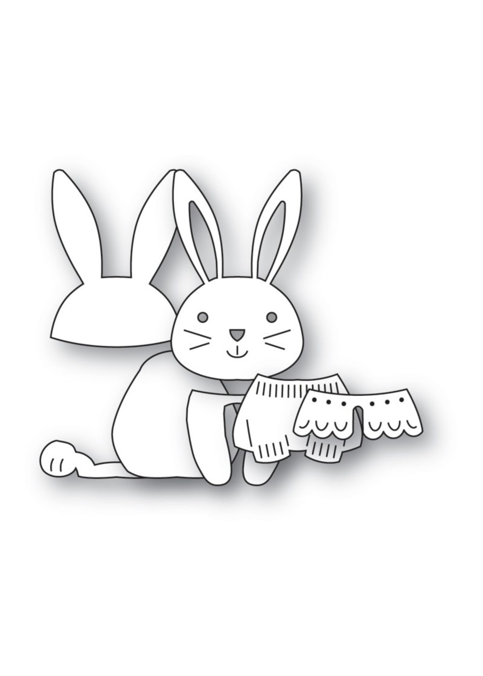 Die, Nordic Adorable Bunny