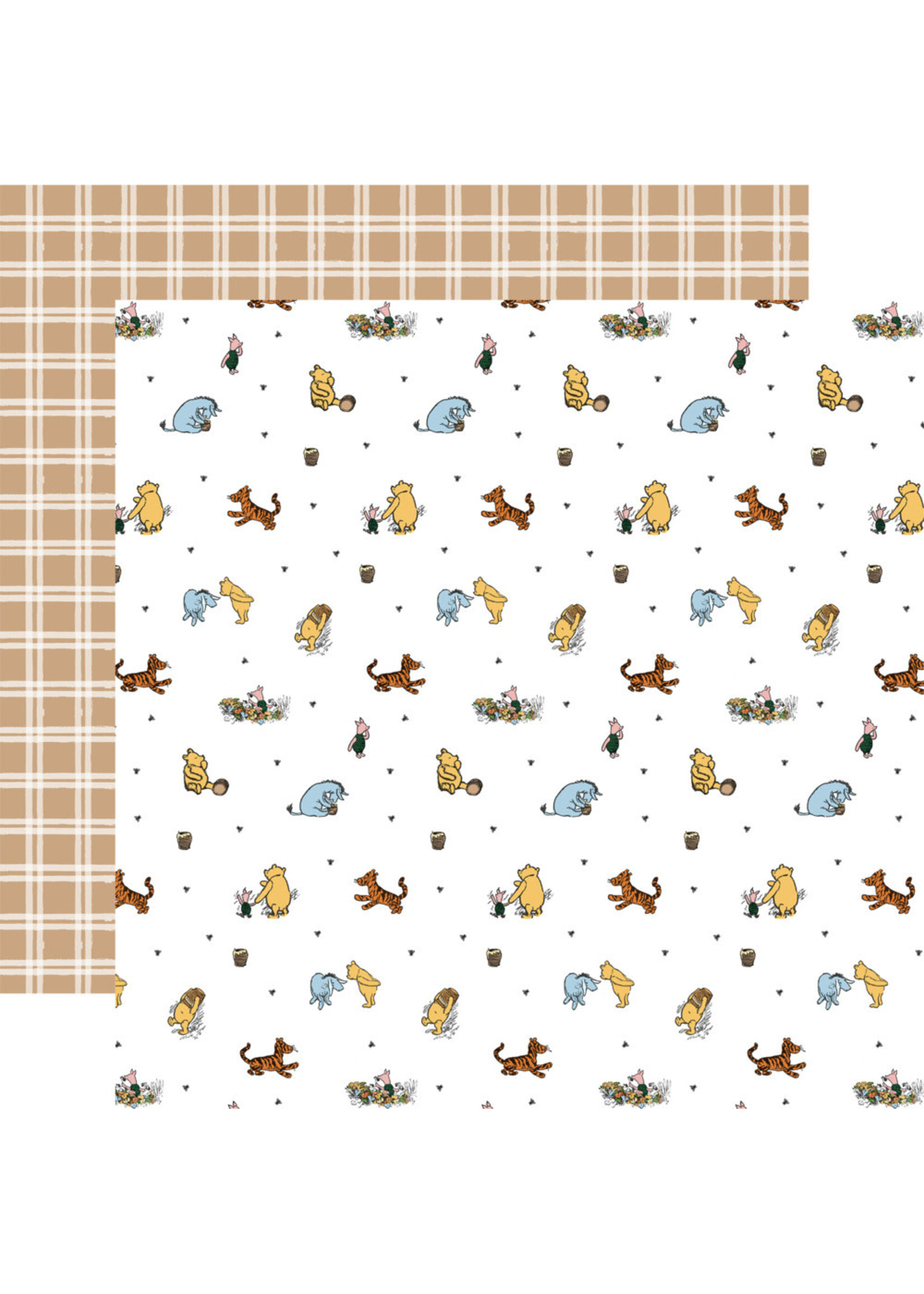 Echo Park 12x12 Winnie The Pooh Baby, Winnie's Buddies