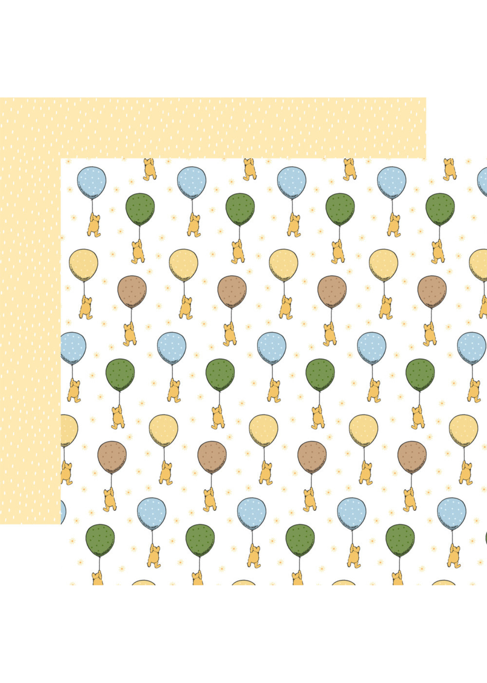 Echo Park Echo Park 12x12 Winnie the Pooh Baby, Baby on the Way Balloons