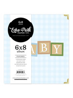 Echo Park 6x8 Album, Baby Blocks Blue