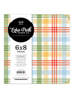 Echo Park 6x8 Album, Pooh Bear Plaid