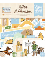 Echo Park Titles & Phrases, Winnie the Pooh Baby