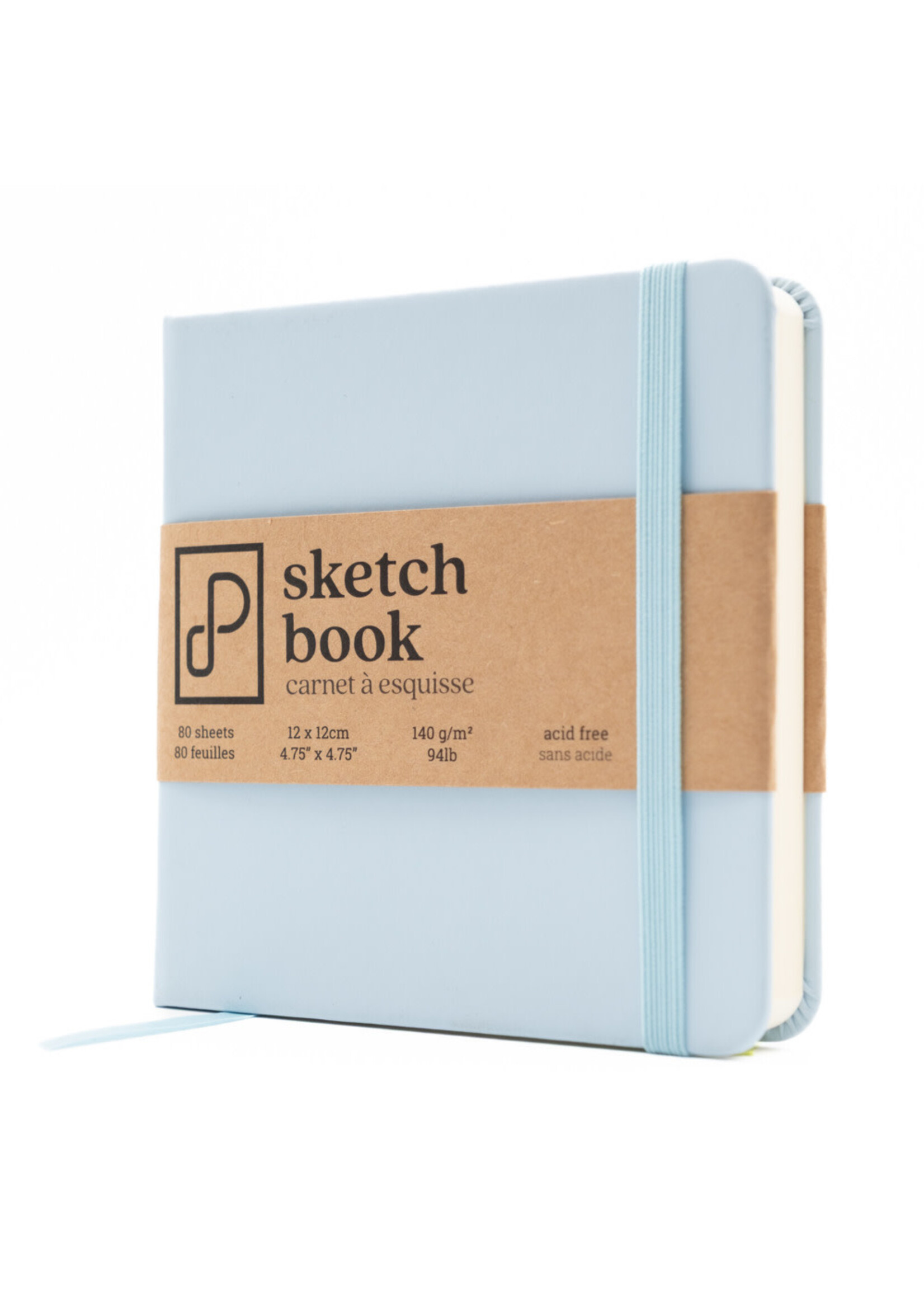 Prism Studio Sketchbook, 12cm x 12cm - Daphne Blue