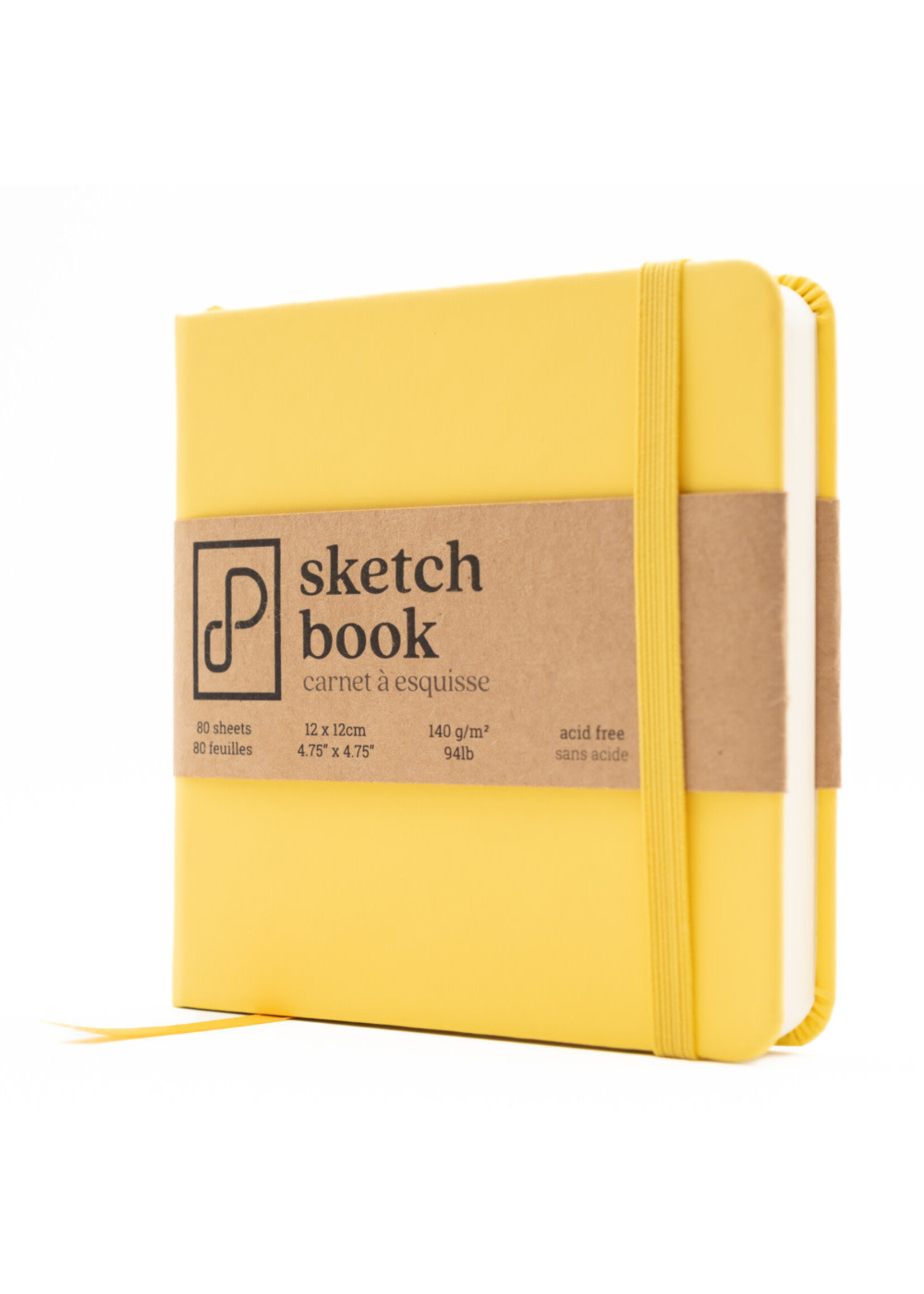 Prism Studio Sketchbook, 12cm x 12cm - Graffiti Yellow