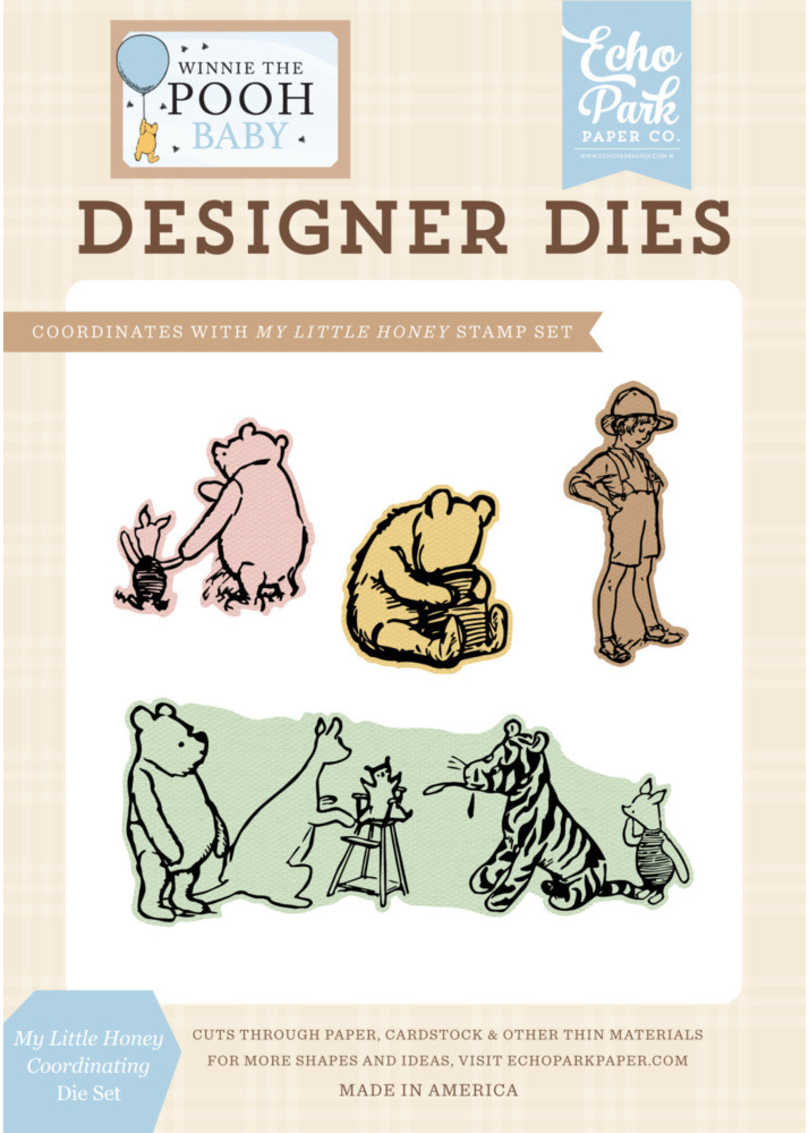 Echo Park Die, Winnie the Pooh Baby - My Little Honey