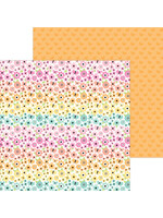 Doodlebug 12x12 Butterfly Kisses, Rainbow Garden