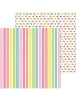 Doodlebug Doodlebug 12x12 Butterfly Kisses, Rainbow's End