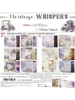 Craft O'Clock 8x8 Mix Paper Pad, Heritage Whispers