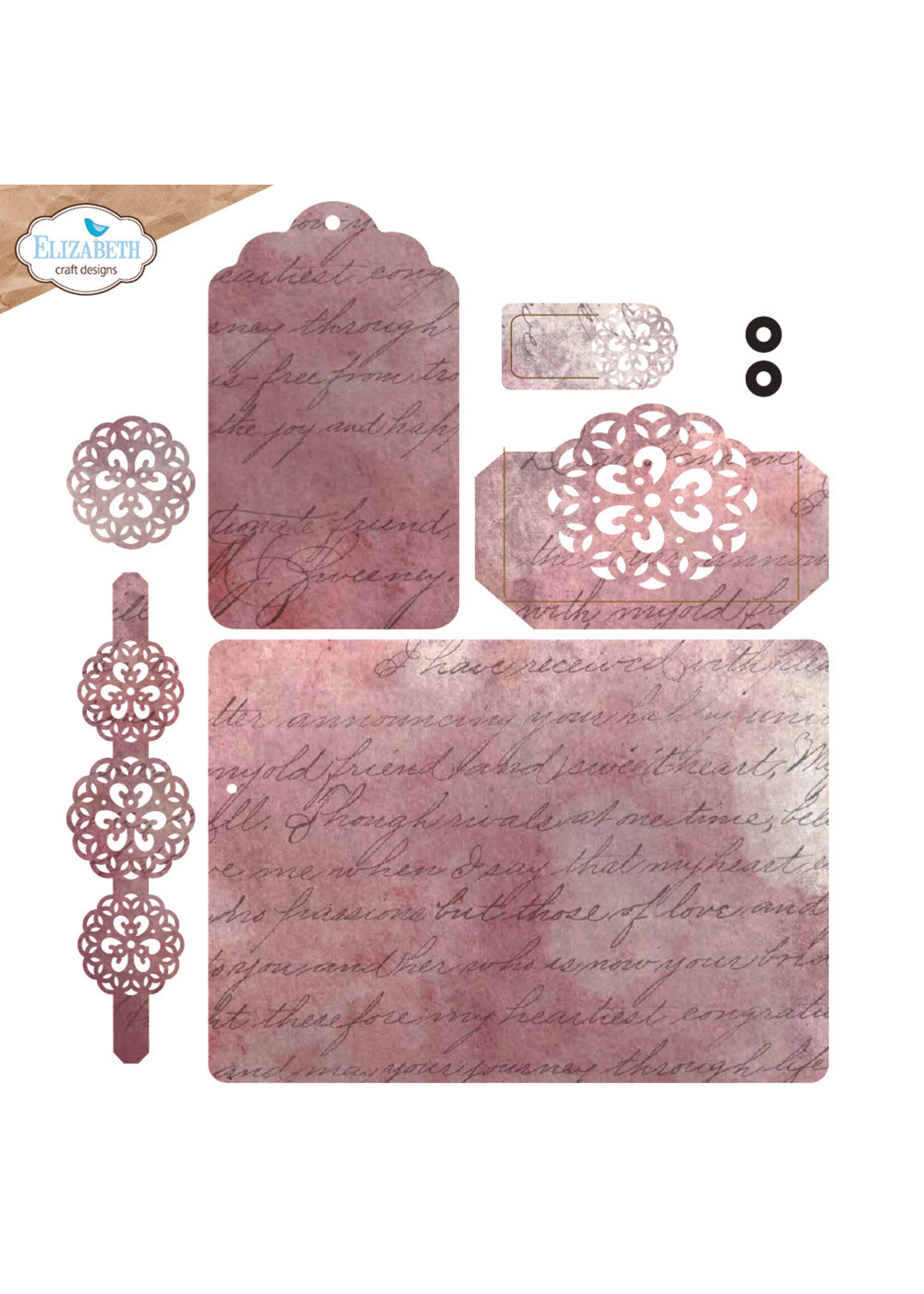 Elizabeth Craft Design ECD Die, Doily Galore