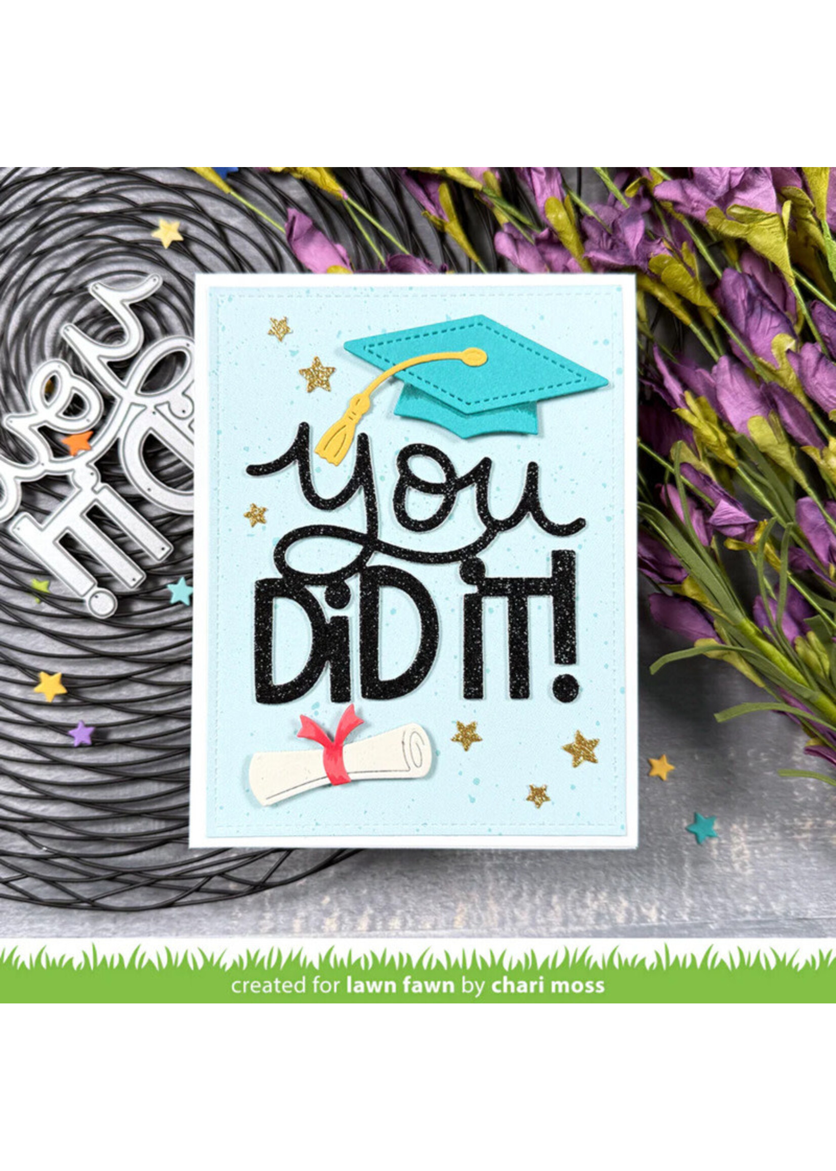 Lawn Fawn Lawn Fawn Die, Giant - You Did It