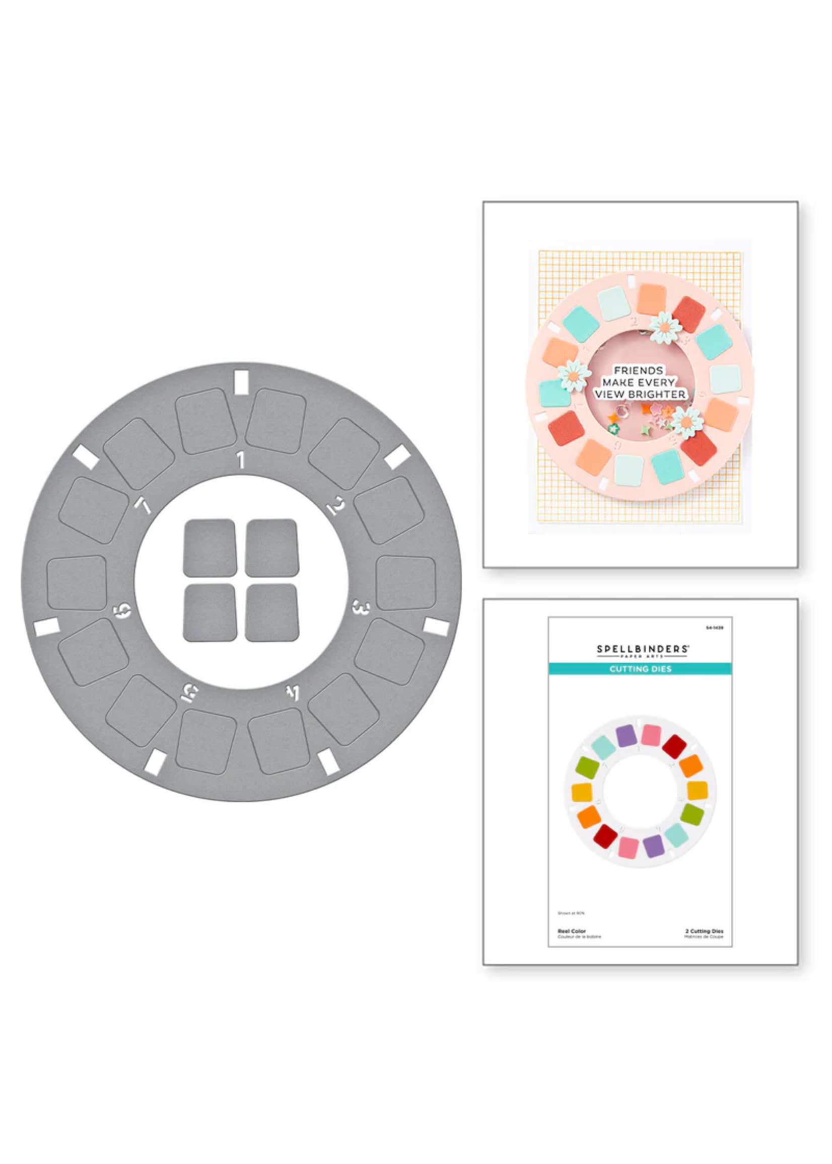 Spellbinders Die, Reel Color
