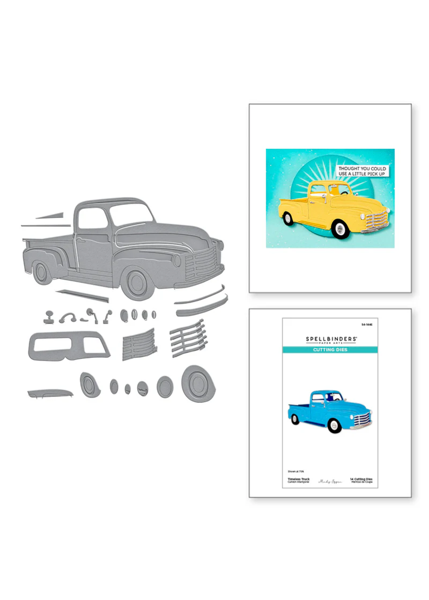 Spellbinders Die, Timeless Truck