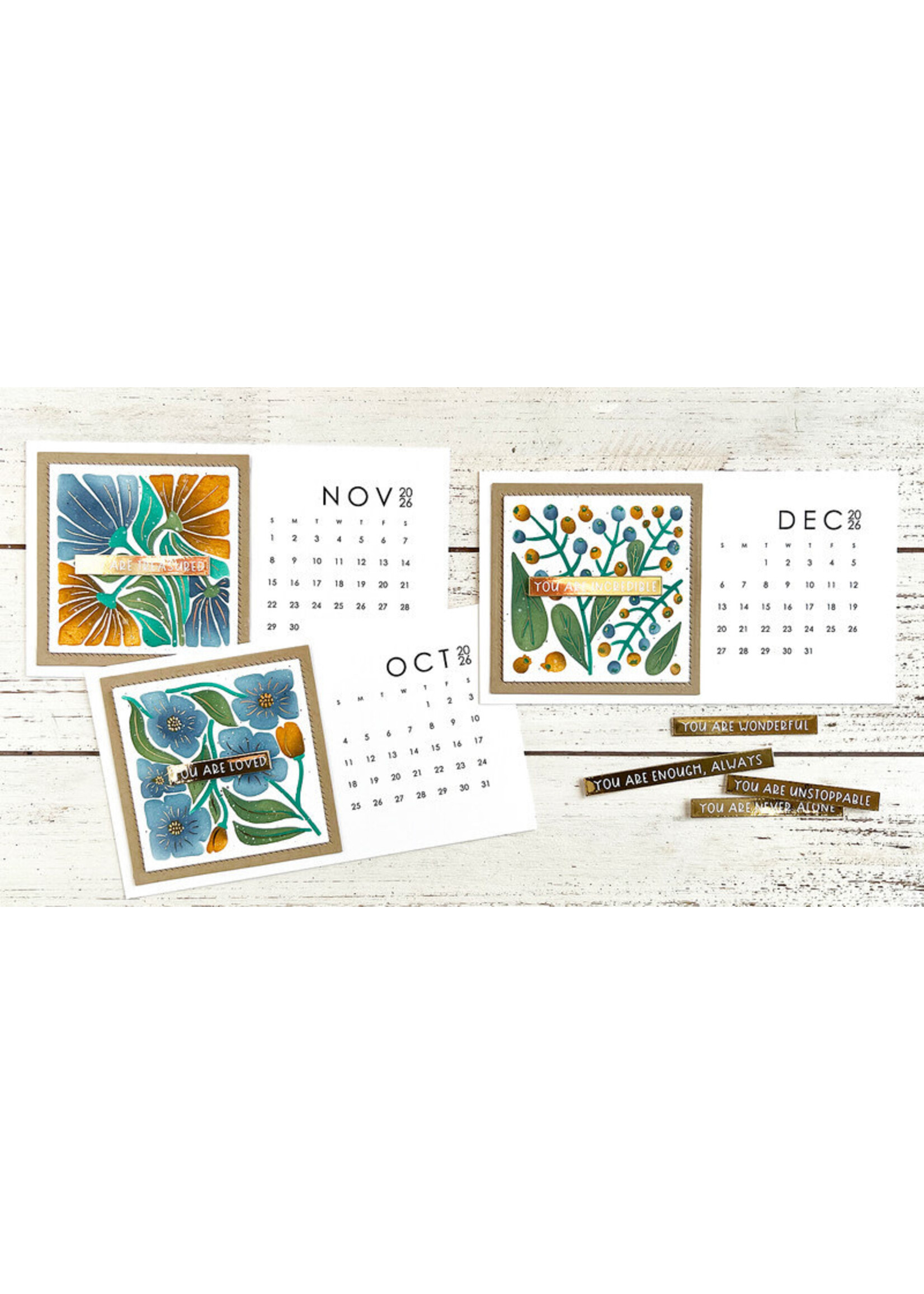 Taylored Expressions Taylored Expressions Landscape Desk Calendar, 2026