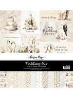 Paper Rose 12x12 Paper Collection, Wedding Joy