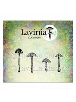 Lavinia Stamp, Purple Cap Mushrooms