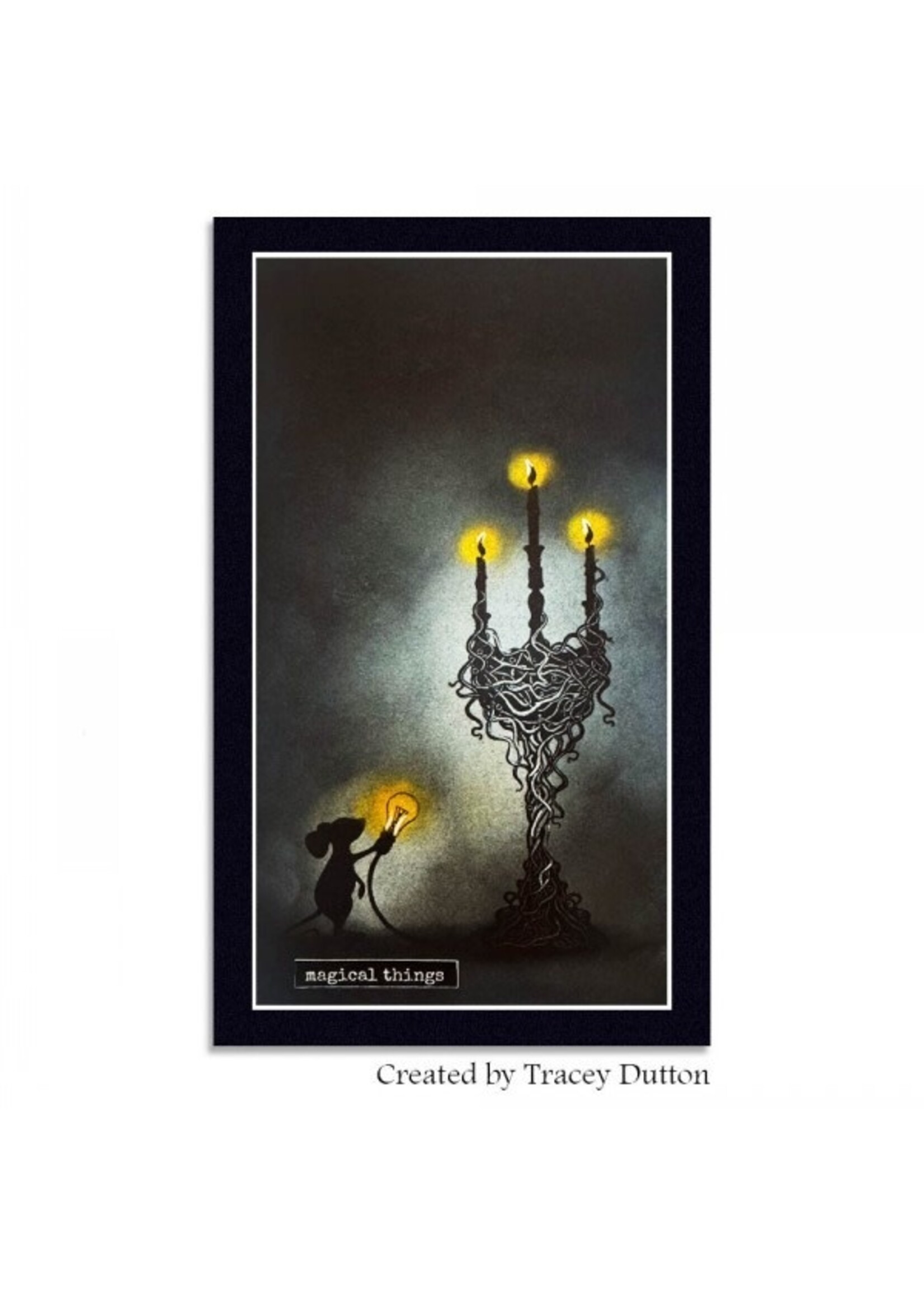 Lavinia Lavinia Stamp, Vine Candelabra